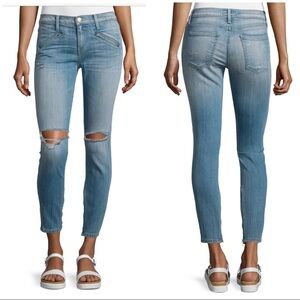 NWT Current/Elliott Silverlake Zip Jeans 29 tinker